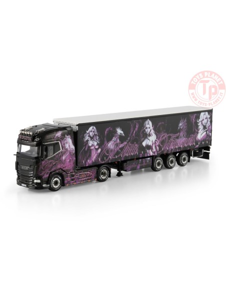 WSI 01-4802 DAF XG+ 4X2 CURTAINSIDE TRAILER - 3 AXLE Phoenix Queen