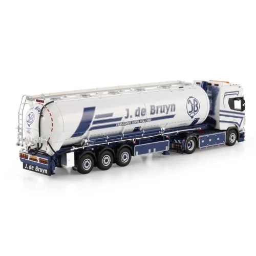 SCANIA R HIGHLINE CR20H 4X2 TIPPER BULK TRAILER - 3 AXLE Joey Verbaan WSI 01-4847 WSI MODELS