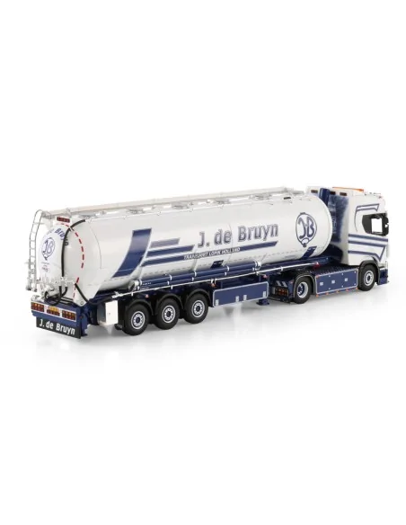 SCANIA R HIGHLINE CR20H 4X2 TIPPER BULK TRAILER - 3 AXLE Joey Verbaan WSI 01-4847 WSI MODELS