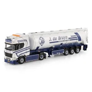 SCANIA R HIGHLINE CR20H 4X2 TIPPER BULK TRAILER - 3 AXLE Joey Verbaan WSI 01-4847 WSI MODELS