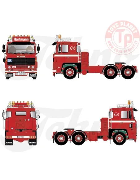 Scania 141 4x2 Hartmann 1:50 TEKNO 88539 TEKNO Scania 141 4x2 Hartmann 1:50 TEKNO 88539 TEKNO