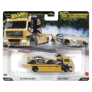 1/64 Team Transporter - '20 Toyota GR Supra / Fleet Street HOT WHEELS JHX87 HOT WHEELS
