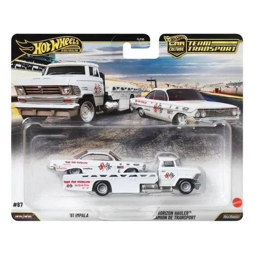 1/64 Team Transport '61 Impala + Horizon Hauler camion de transport HOT WHEELS JHX88 HOT WHEELS