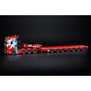 1/50 Tapani Trucking Scania S Serie High Roof 8x4 with Nooteboom MCO Semi Low Loader 7 Axle IMC MODELS 32-0263 IMC MODELS