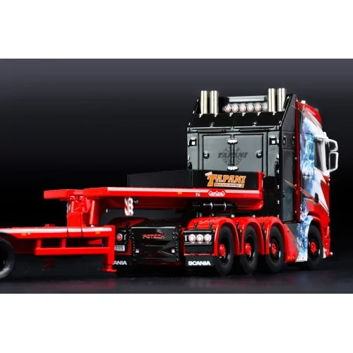 1/50 Tapani Trucking Scania S Serie High Roof 8x4 with Nooteboom MCO Semi Low Loader 7 Axle IMC MODELS 32-0263 IMC MODELS
