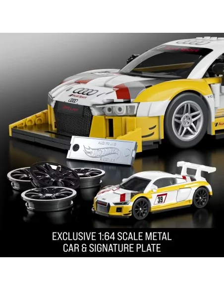 1/16 ‘15 Audi R8 Lms 820pz MATTEL BRICKS JFT18 MATTEL COSTRUZIONI