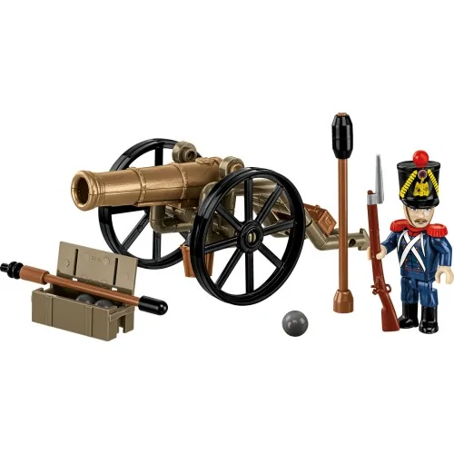 Napeleon French Artilleryman & Cannon COBI 20093 COBI