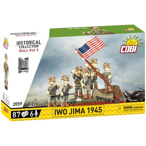 RAISING THE FLAG ON IWO JIMA COBI 2059 COBI