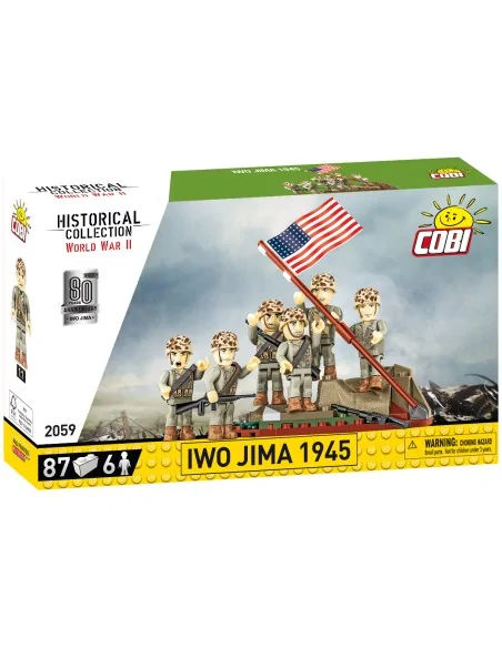 RAISING THE FLAG ON IWO JIMA COBI 2059 COBI