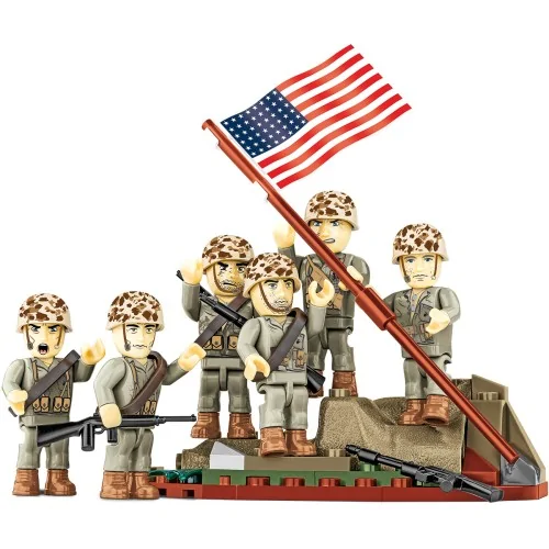 RAISING THE FLAG ON IWO JIMA COBI 2059 COBI