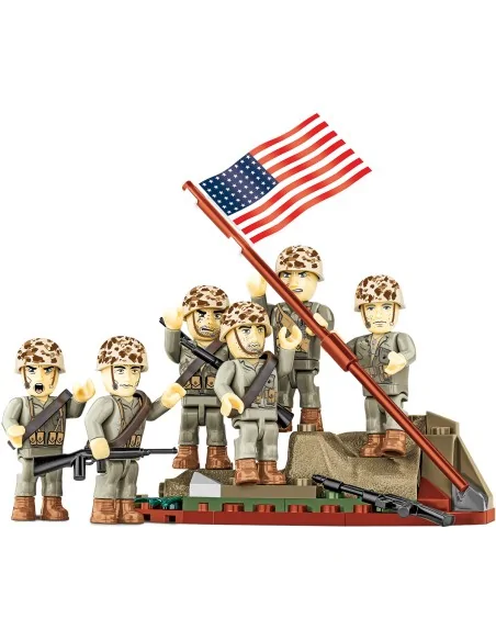 RAISING THE FLAG ON IWO JIMA COBI 2059 COBI RAISING THE FLAG ON IWO JIMA COBI 2059 COBI