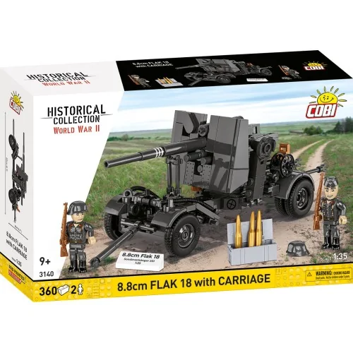8.8Cm Flak With Carriage COBI 3140 COBI