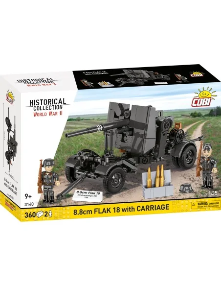 8.8Cm Flak With Carriage COBI 3140 COBI