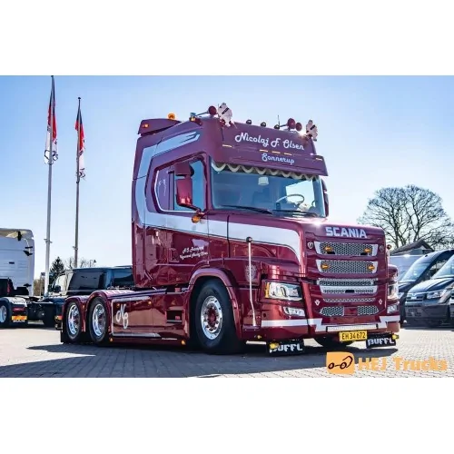 1/50 Nicolaj F. Olsen Scania Tuft R Highline 6x2 TEKNO 90040 TEKNO