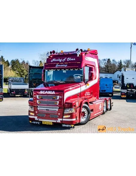 1/50 Nicolaj F. Olsen Scania Tuft R Highline 6x2 TEKNO 90040 TEKNO