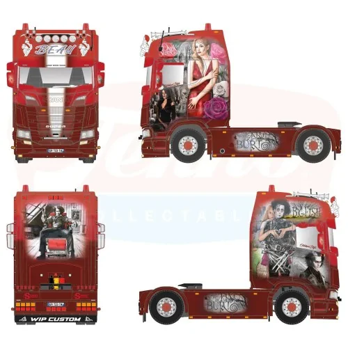 1/50 Beau - Tim Burton Scania Next Gen S-serie Highline 4x2 TEKNO 89427 TEKNO