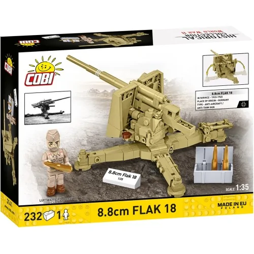 8.8Cm Flak 18 (DAK) COBI 3141 COBI