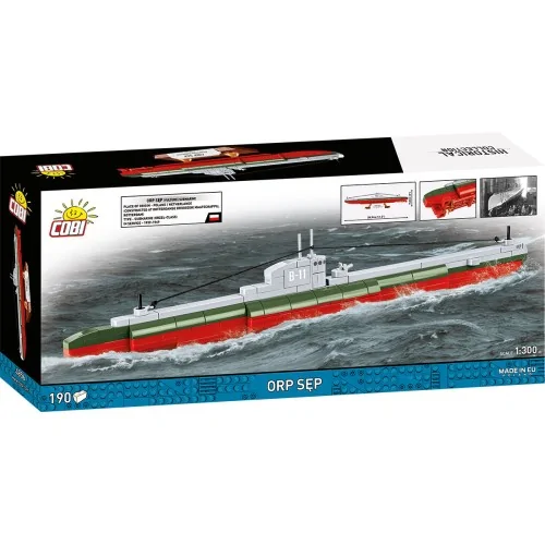 Polish Submarine ORP Sęp COBI 4856 COBI