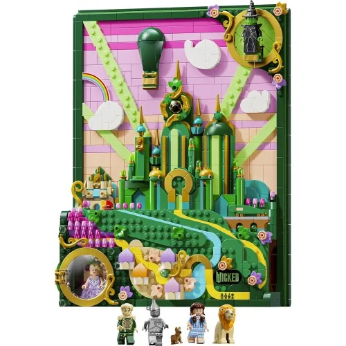 Wall Art Citt di Smeraldo LEGO ART 75685 LEGO