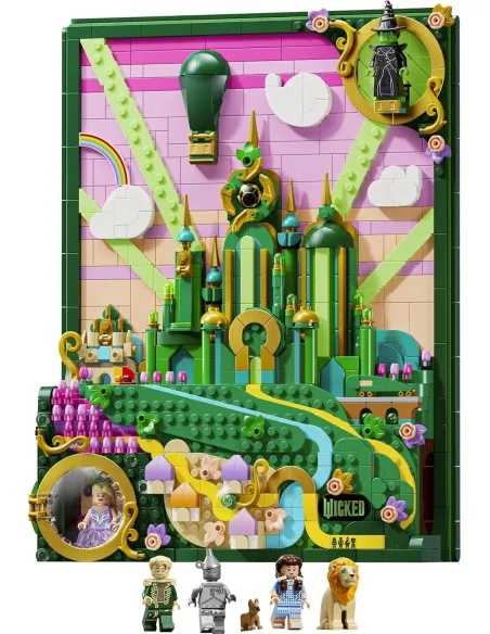 Wall Art Citt di Smeraldo LEGO ART 75685 LEGO
