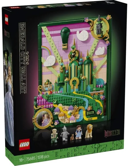 Wall Art Citt di Smeraldo LEGO ART 75685 LEGO
