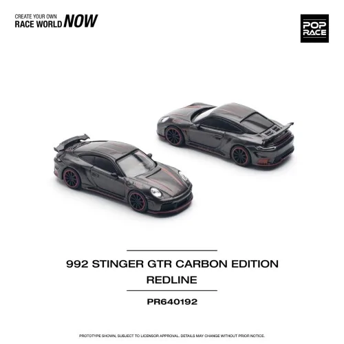 1/64 Porsche 992 Singer GTR Carbon Edition PR640192 POP RACE