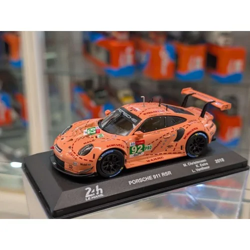 1/43 Porsche 911 RSR Christensen - Estre - Vanthoor 2018 E159 MODELLI EDICOLA