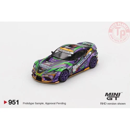 TOYOTA GR SUPRA KUHL D1GP EVANGELION RACING 2021 1:64 MGT00951-BL MINI GT