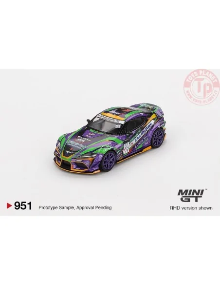 TOYOTA GR SUPRA KUHL D1GP EVANGELION RACING 2021 1:64 MGT00951-BL MINI GT