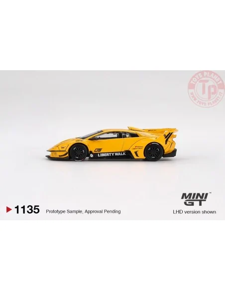 1:64 LAMBORGHINI MURCIELAGO LB SILHOUETTE WORKS GT EVO YELLOW 2025 MGT01135-L Mini Gt
