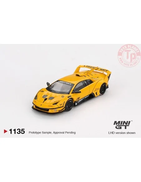 1:64 LAMBORGHINI MURCIELAGO LB SILHOUETTE WORKS GT EVO YELLOW 2025 MGT01135-L Mini Gt