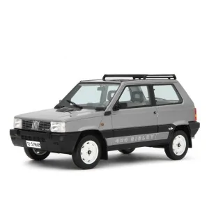1/18 Fiat Panda 4x4 Sisley 2 1989 Grigio metallizzato LM144C2 LAUDORACING