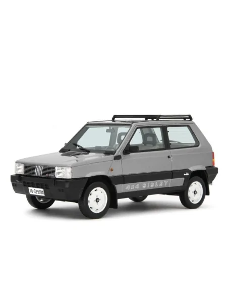 1/18 Fiat Panda 4x4 Sisley 2 1989 Grigio metallizzato LM144C2 LAUDORACING