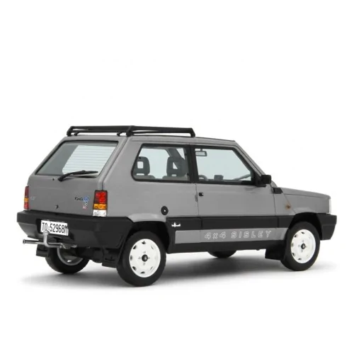 1/18 Fiat Panda 4x4 Sisley 2 1989 Grigio metallizzato LM144C2 LAUDORACING