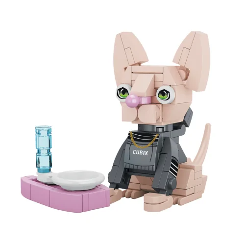 Gatto rosa 125 pz CUB135 CUBIX