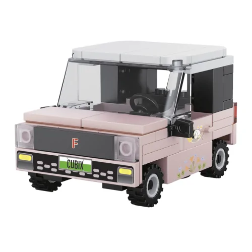 Auto retrocarica rosa 82pz CUB156 CUBIX