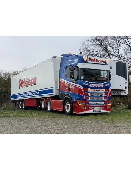 1/50 Peter Wouters Scania NGS Highline con semirimorchio refrigerato a 3 assi TEKNO 89905 TEKNO 1/50 Peter Wouters Scania NGS Highline con semirimorchio refrigerato a 3 assi TEKNO 89905 TEKNO