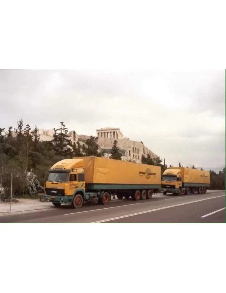 1/50 Rynart Iveco Turbostar con semirimorchio classico a 3 assi centinato TEKNO 87401 TEKNO 1/50 Rynart Iveco Turbostar con semirimorchio classico a 3 assi centinato TEKNO 87401 TEKNO
