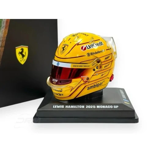 1/5 CASCO LEWIS HAMILTON MONACO GP 2025 LSHEL016 CASCHI PILOTI 1/5