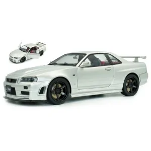 1/18 NISSAN SKYLINE (R34) GT-R Z TUNE 1999 SILVER S1804312 SOLIDO