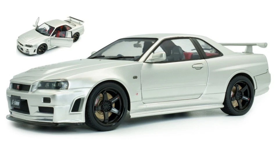 ミニカー NISSAN SKYLINE GT-R R34 1999 1/8 vol.5 NISSAN SKYLINE GT