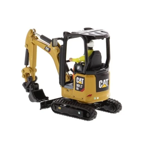 Cat 301.7 CR Mini Hydraulic Excavator DIECAST MASTERS 85597 DIECAST MASTERS