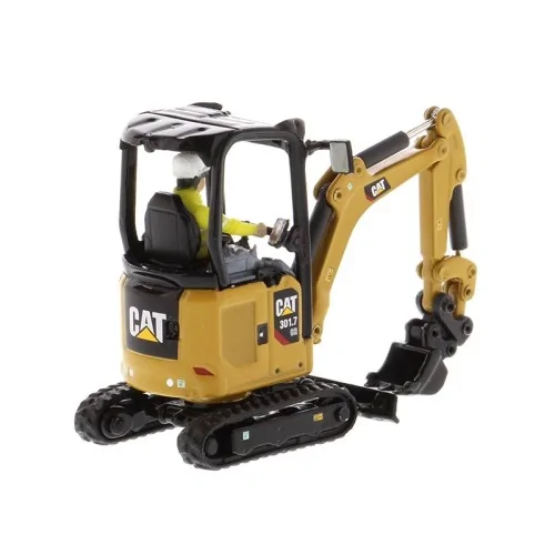 Cat 301.7 CR Mini Hydraulic Excavator DIECAST MASTERS 85597 DIECAST MASTERS