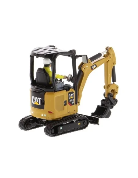 Cat 301.7 CR Mini Hydraulic Excavator DIECAST MASTERS 85597 DIECAST MASTERS