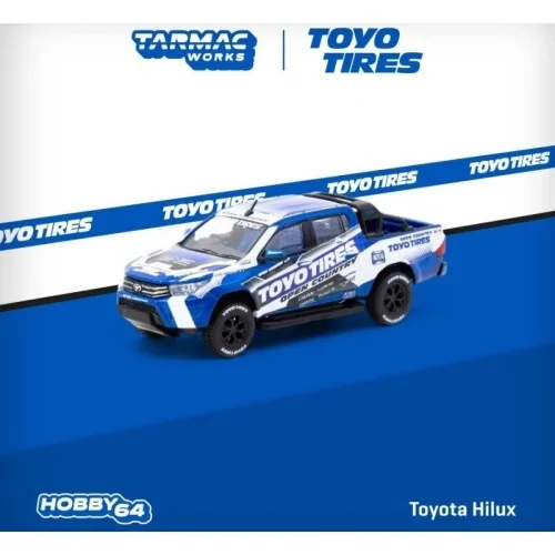 1/64 TOYOTA Hilux - TOYO T64-041-TOYO TARMAC WORKS