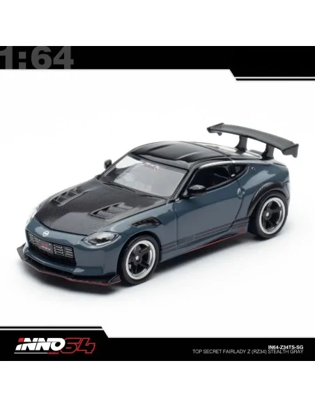 1/64 TOP SECRET FAIRLADY Z (RX34) Grigio Stealth IN64-Z34TS-SG INNO MODELS