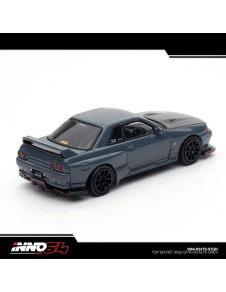 1/64 TOP SECRET Nissan Skyline R32 GT-R Grigio Stealth IN64-R32TS-STGR INNO MODELS