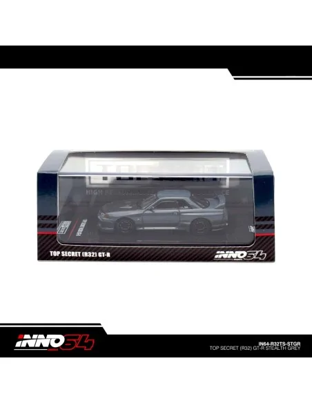 1/64 TOP SECRET Nissan Skyline R32 GT-R Grigio Stealth IN64-R32TS-STGR INNO MODELS