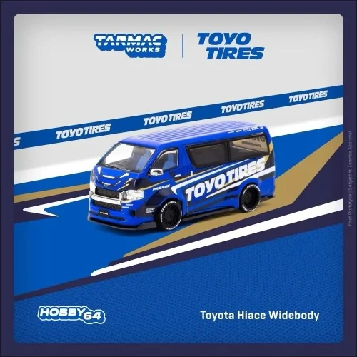 1/64 Toyota Hiace Widebody TOYO T64-038-TOYO TARMAC WORKS
