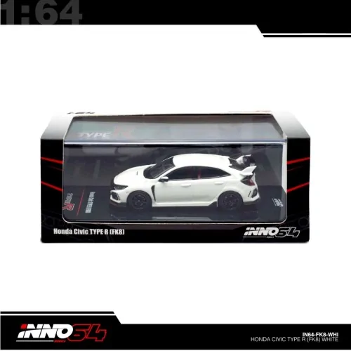 1/64 HONDA CIVIC TYPR-R (FK8) Bianco IN64-FK8-WHI INNO MODELS